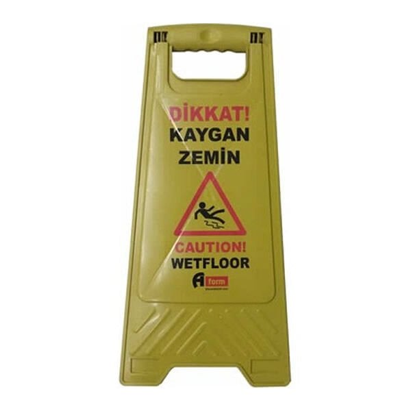 Ofis Natural Kaygan Zemin Uyarı Levhası