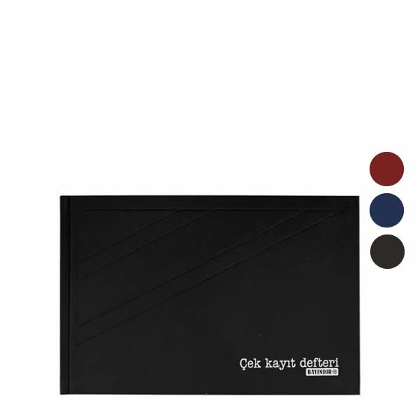 Bayındır BCK0160 17x24 160 Yaprak Çek Kayıt Defteri