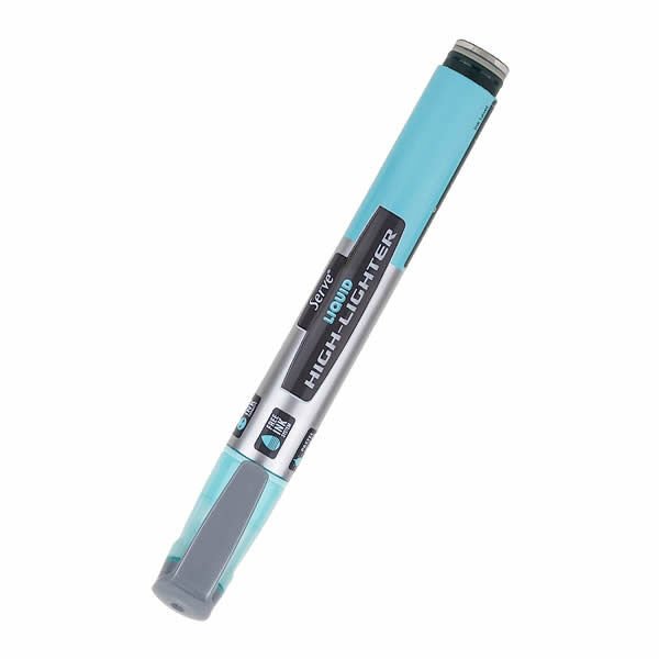 Serve LKTFPY Fosforlu Mavi Likit Fosforlu Kalem