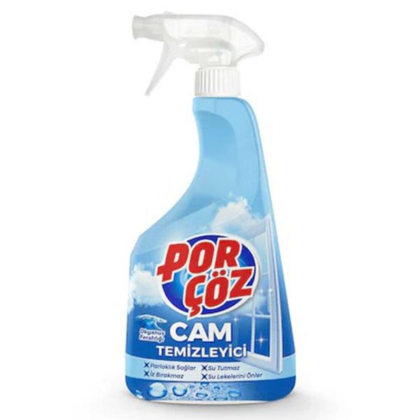 Porçöz 750 ml Cam Temizleyici Okyanus Ferahlığı