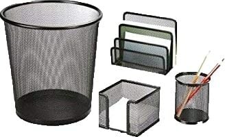 Globox 6257 4 Lü Gri Metal Ofis Seti