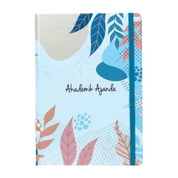 Lizy 17x24 Cm Asorti Kuşe Kapak Akademik Ajanda
