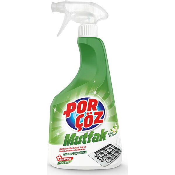 Porçöz 750 ml Mutfak Temizleyici Sprey