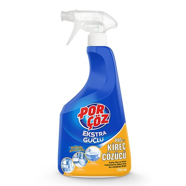 Porçöz 750 ml Kireç Çözücü Sprey