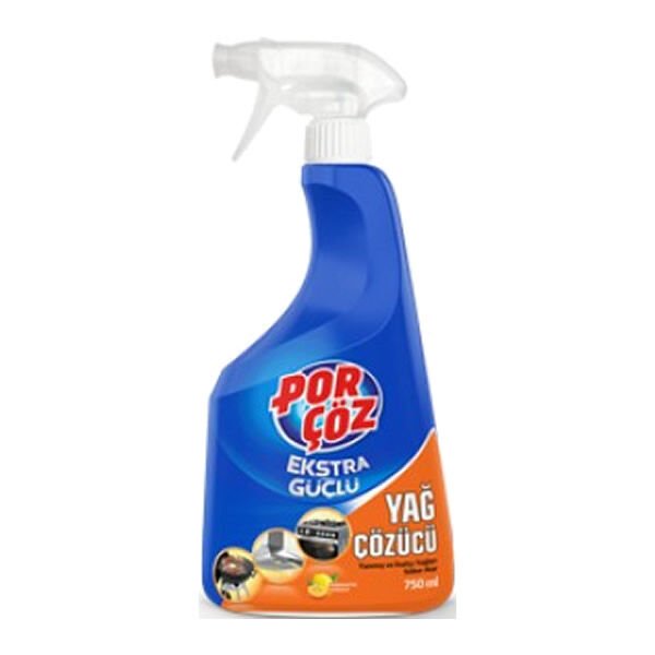 Porçöz 750 ml Yağ Çözücü Sprey