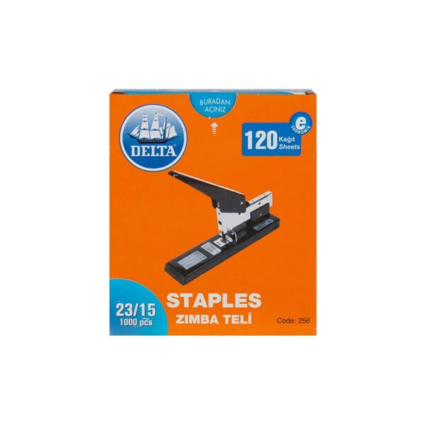 Delta 256 23/15 Kağıt Ciltleme Zımba Teli