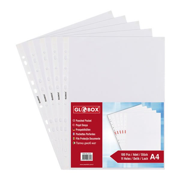 Globox 1465 10 lu Indexli Poşet Dosya