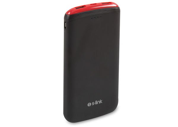 S-link IP-C69 10000mah Siyah-Kırmızı Taşınabilir pil şarj cihazı