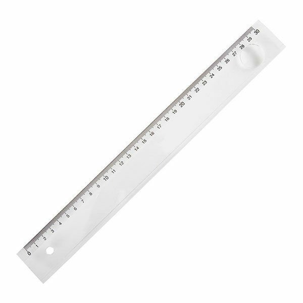 Yıldızlar 30 cm Mercekli Plastik Cetvel