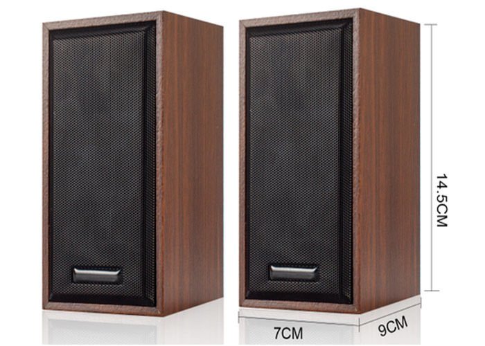 Snopy SN-385 2.0 USB 5V 80dB Ahşap 2.5'' 3W-2 Speaker