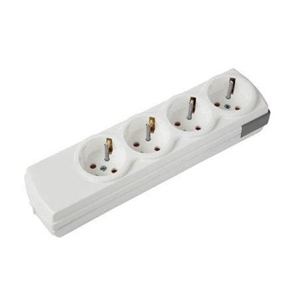 Günsan 4 lü Klemensli Çoçuk Koruma Topraklı Priz