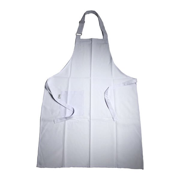 Ofis 120 cm Beyaz Askılı Boyundan Mutfak Önlüğü