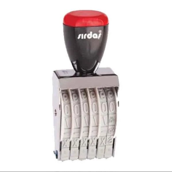 Sırdaş 1596 9 Mm X 6 Haneli Numaratör
