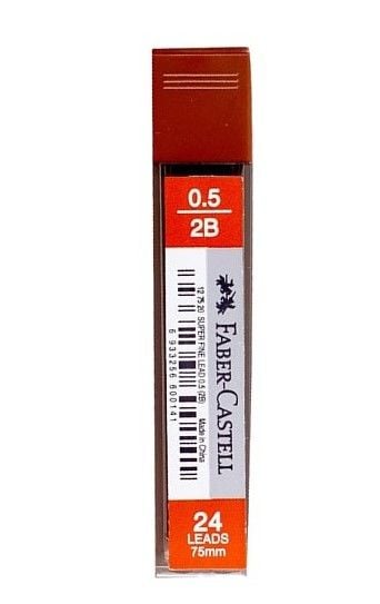 Faber-Castell Super Fine Min, 2B 0,5 mm Uç