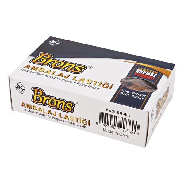 Brons BR-601 100 gr Paket Lastiği