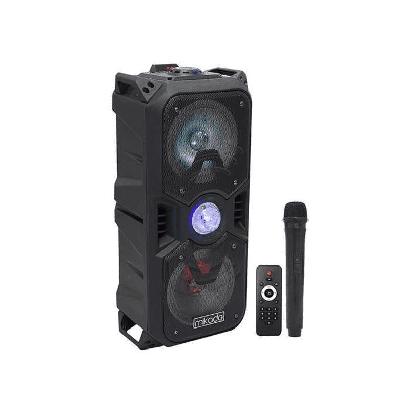 Mikado MD-59BT Siyah usb-tf-fv-Remota Kontrol bt Mikrofonlu Taşınabilir Anfi