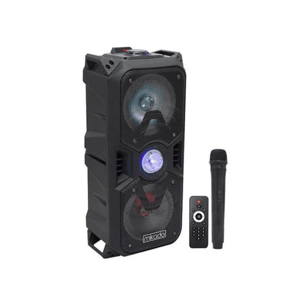 Mikado MD-59BT Siyah usb-tf-fv-Remota Kontrol bt Mikrofonlu Taşınabilir Anfi