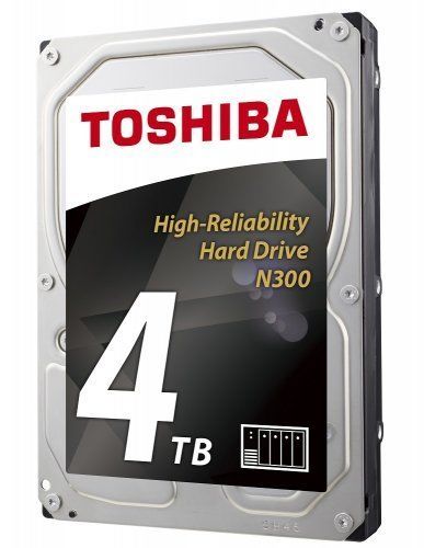 Toshiba 4TB N300 HDWG440UZSVA 7200RPM 128MB SATA3 Kutulu BOX Nas Diski