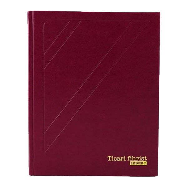 Bayındır BFH0250 12x22,5 No:1/4060 28 Basamaklı Telefon Fihrist