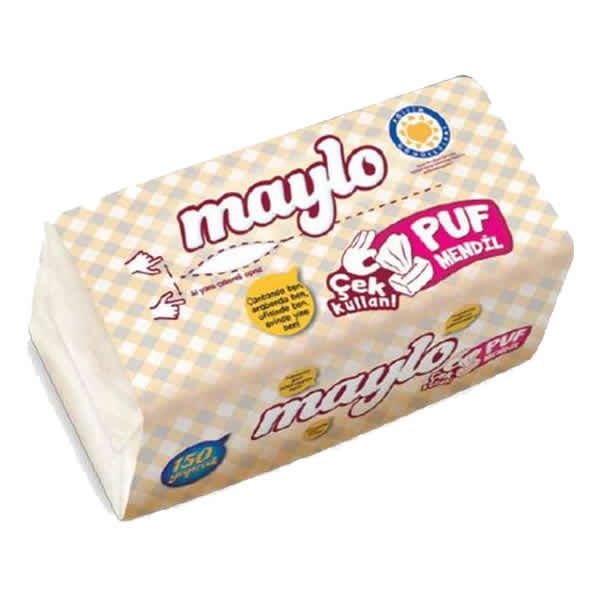 Maylo 500906 150 Yaprak Çek Kullan Puf Mendil