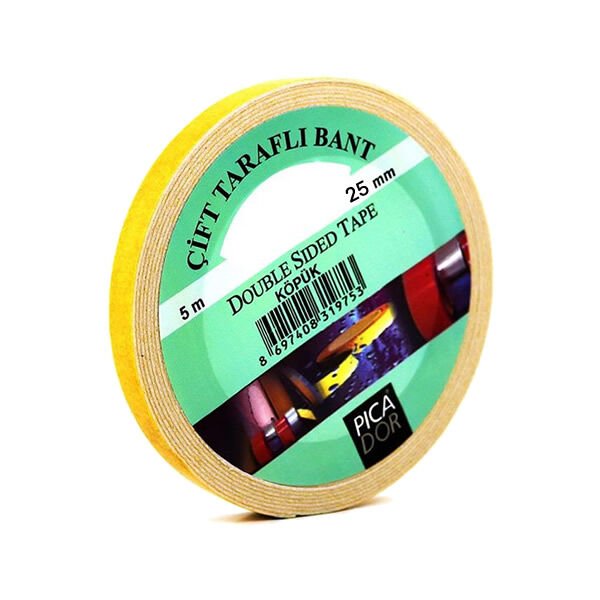 Picador 4300 5mX25mm Çift Taraflı Köpük Bant