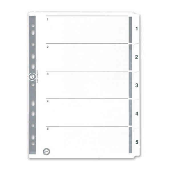 Serve SV-5523-K A4 1-5 Rakam Karton Ayraç