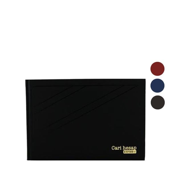 Bayındır BCH4120 17x24 120 Yaprak Yan Cari Hesap Defteri