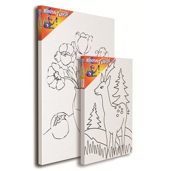 Brons BR-360 25x35 cm Resimli Tuval