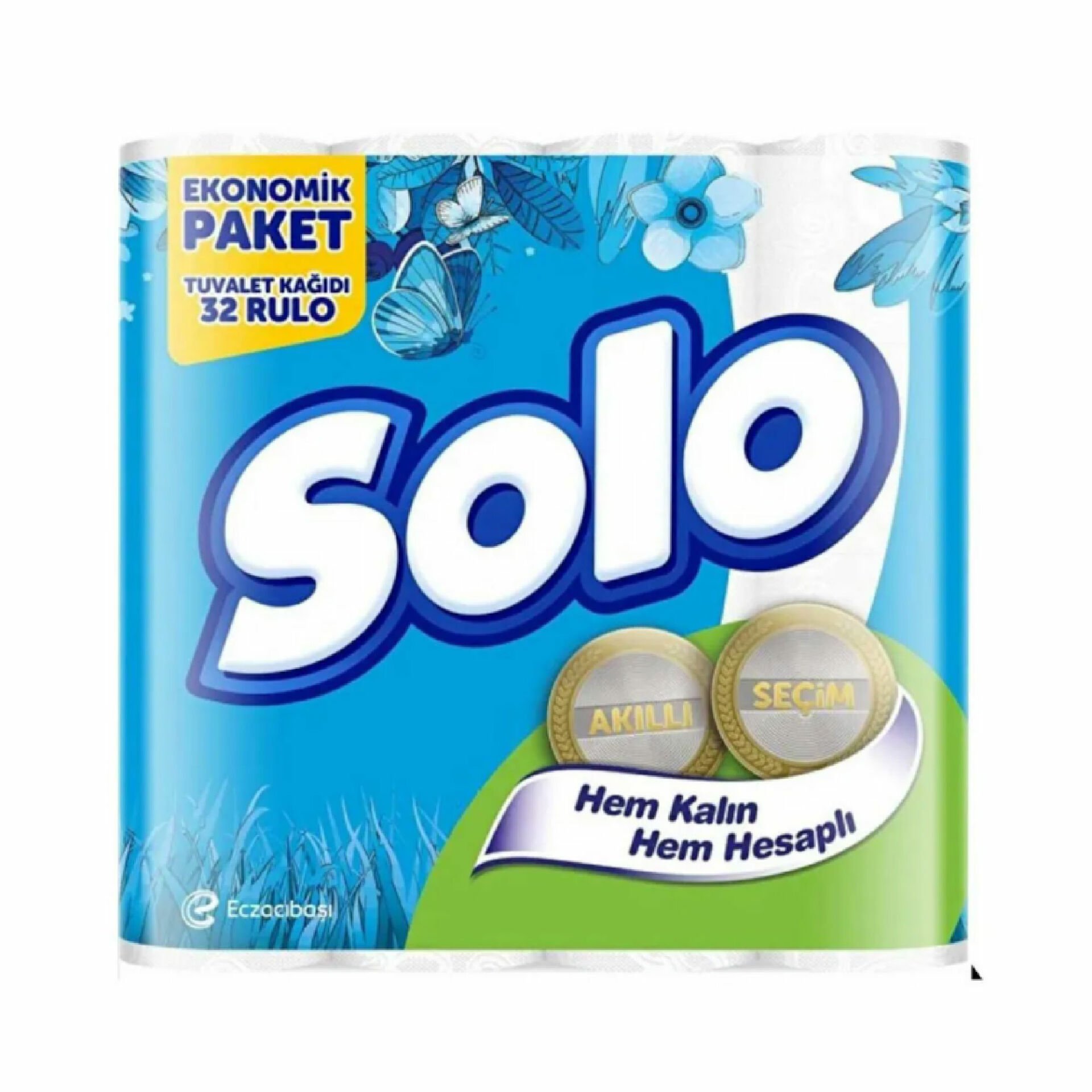 Solo 32 li 2 Katlı Akıllı Seçimler Tuvalet Kağıdı