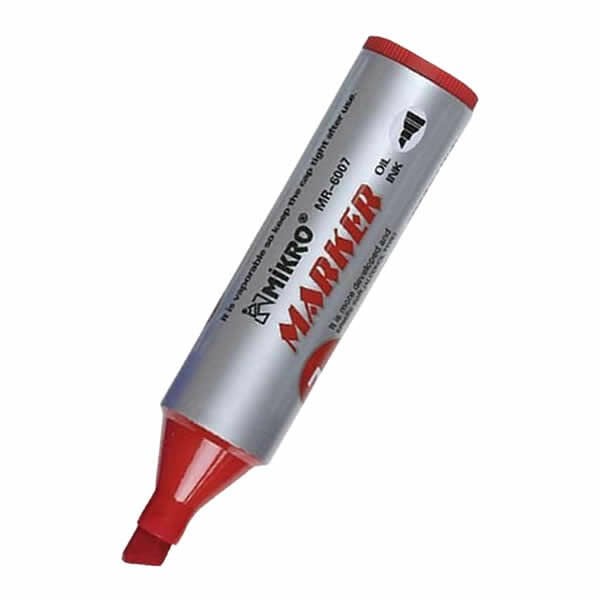 Mikro 701K 7 mm Kırmızı Markör Kalem