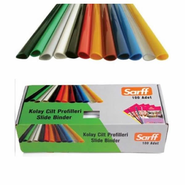 Sarff 15203006 6 mm 100 lü Şeffaf Sırtlık