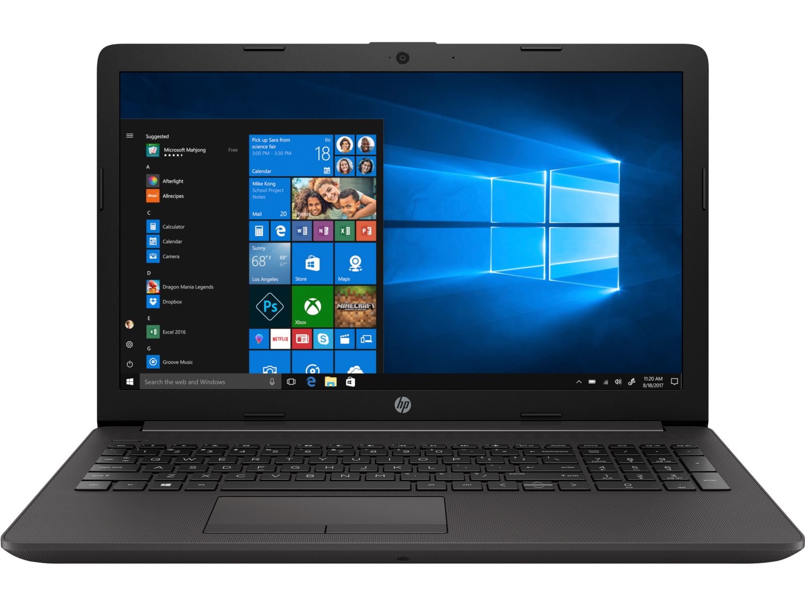 HP 250 G7 255G9ES i3-1005G1 4GB 128SSD 15.6 FreeDOS DVD Yazıcı Notebook