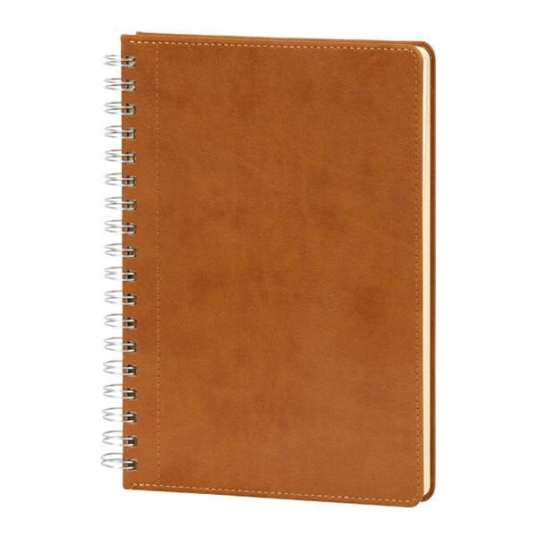 Bağcılar 17x24 Taba Spiralli Defter
