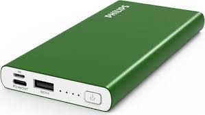 Philips DLP6733 10.000mAh 18 W QC 3.0 Hızlı Şarj PowerbankYeşil