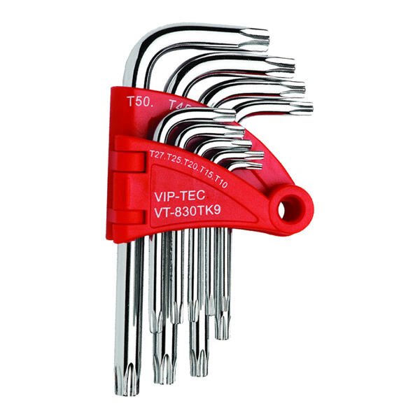 Vip-Tec VT-831-TK9B Torx Allen Anahtar Takımı