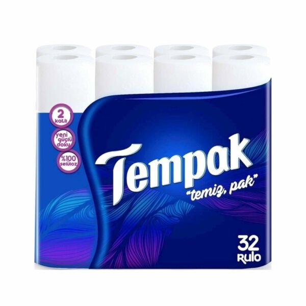 Tempak 32 li 2 Katlı Tuvalet Kağıdı