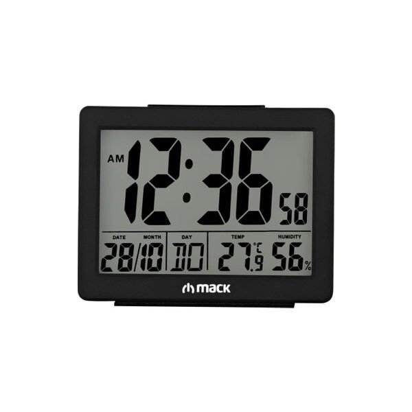 Mack Mct-9135 Grı Masaüstü Saat