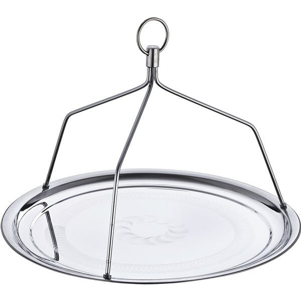 Kahveci 45 cm Krom Askı Tepsi