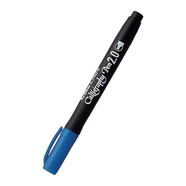 Artline LV-A-EPF-242 Supreme Calligraphy 2,0 mm Mavi Kaligrafi Kalemi
