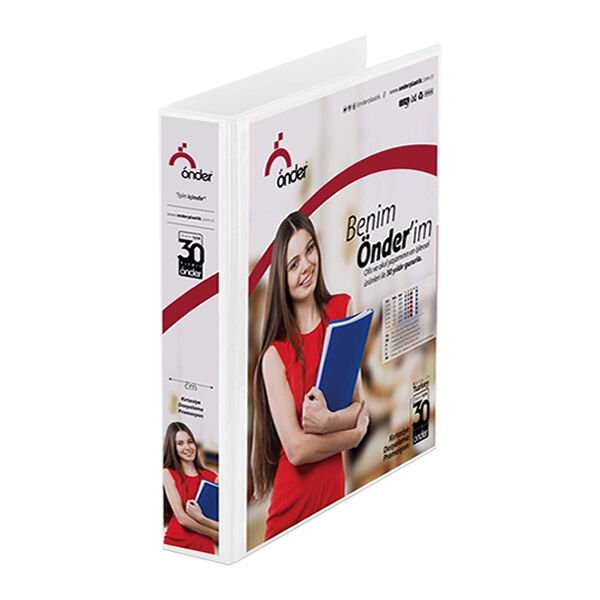 Önder 2007-5 2 Halkalı 7 cm Beyaz Firma Klasörü