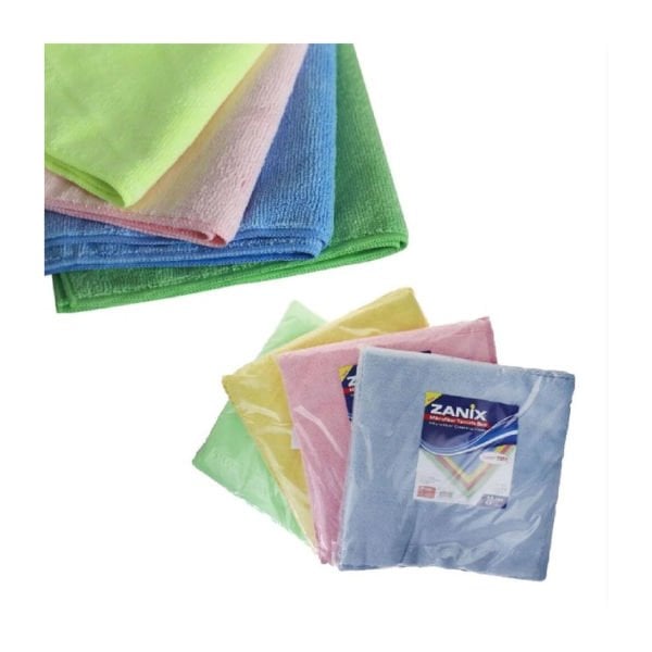 Zanix 40x40 cm Mikrofiber Petek Temizlik Bezi