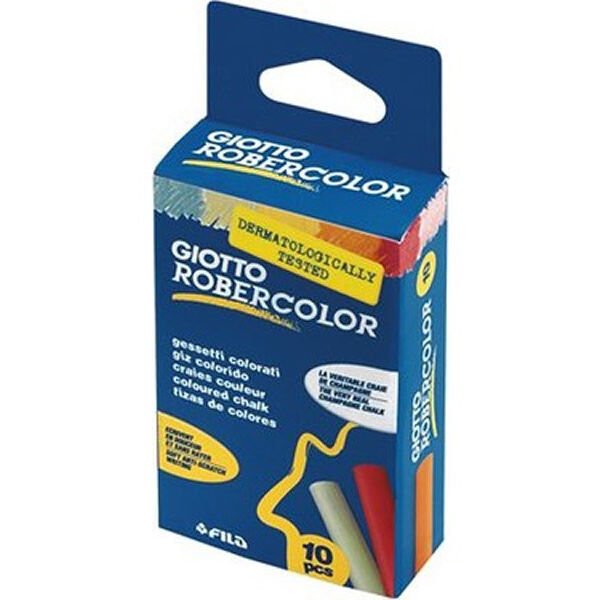 Giotto R10 Robercolor 10 lu Renkli Tebeşir