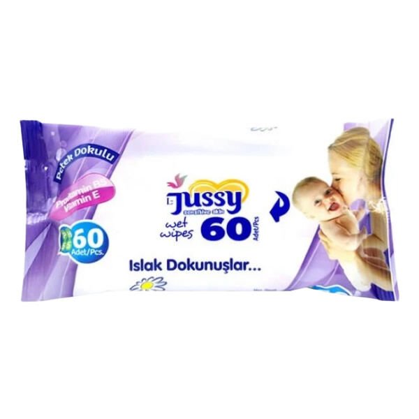 Jussy 60 lı Papatya Kokulu Islak Mendil