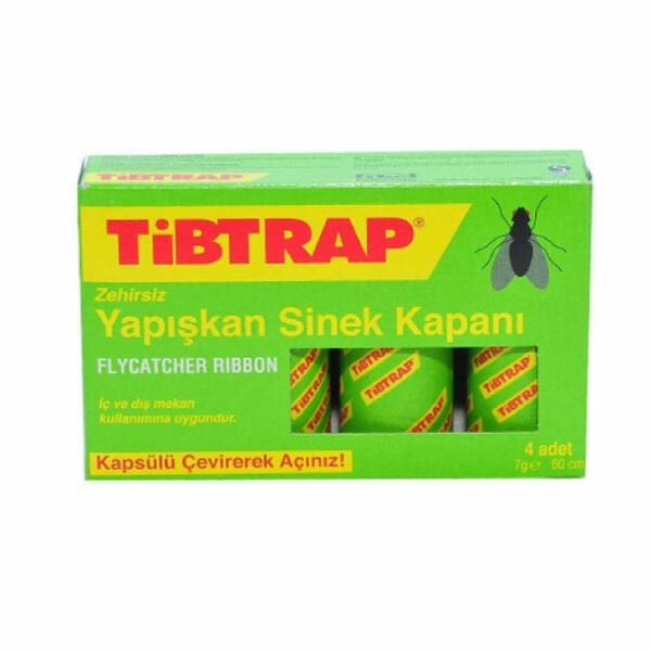 Tibtrap 4 lü Yapışkan Sinek Kapanı