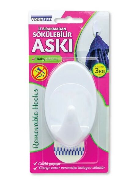 Vodaseal Hr-18 Beyaz İz Bırakmayan Askı