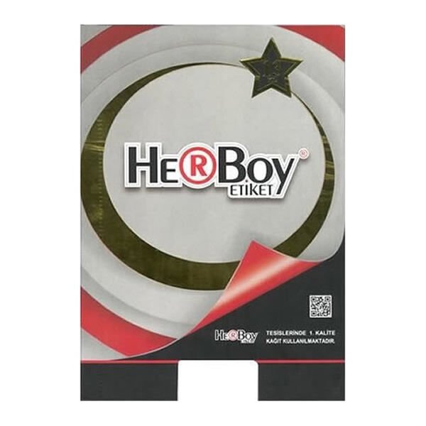 Herboy HB-1208 105mmX70mm Beyaz Laser Etiket