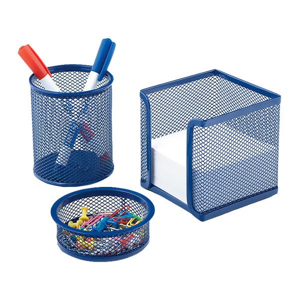 Gıpta F0035 3 Parça Mavi Metal Masa Seti