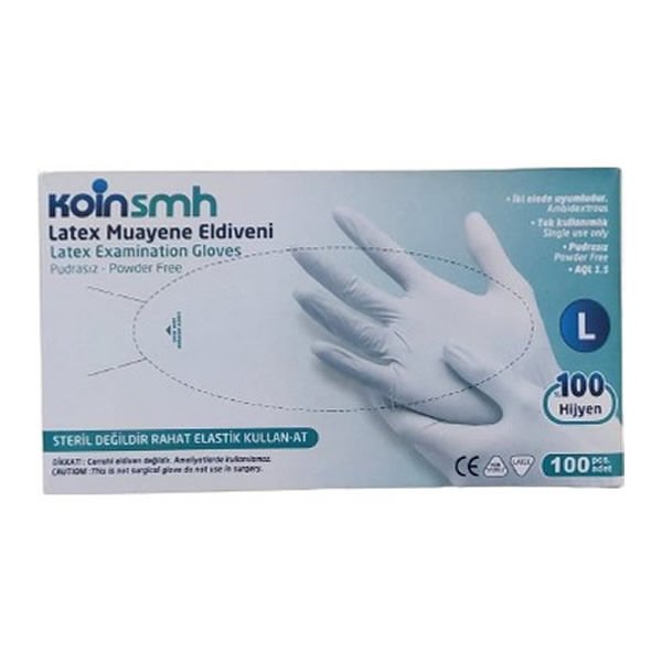 Koinsmh 100 lü L Pudrasız Eldiven