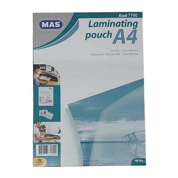 Mas 774003 A4 100 lü Siyah Cilt Kapağı