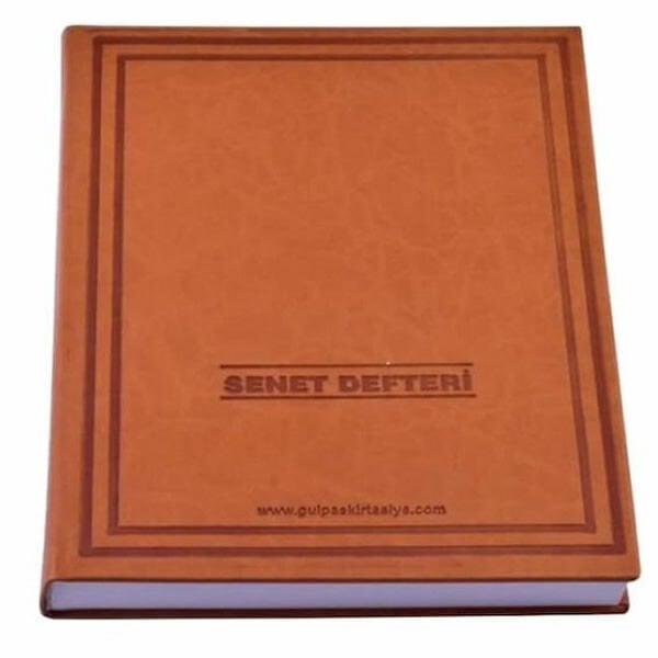 Gülpaş 019 20x28 120 Yaprak Senet Defteri